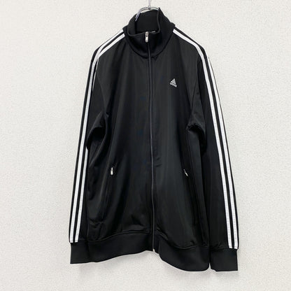 adidas　アディダス　トラックジャケット/ジャージ　パフォーマンスロゴ　黒　ブラック　Mサイズ