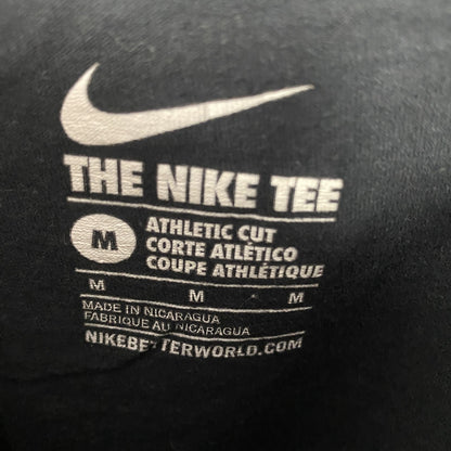 古着 used　NIKE ナイキ　半袖プリントTシャツ　EQUALITY　シンプル　クルーネック　黒　ブラック　レトロ　Mサイズ
