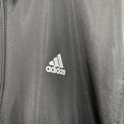 adidas　アディダス　トラックジャケット/ジャージ　パフォーマンスロゴ　黒　ブラック　Mサイズ