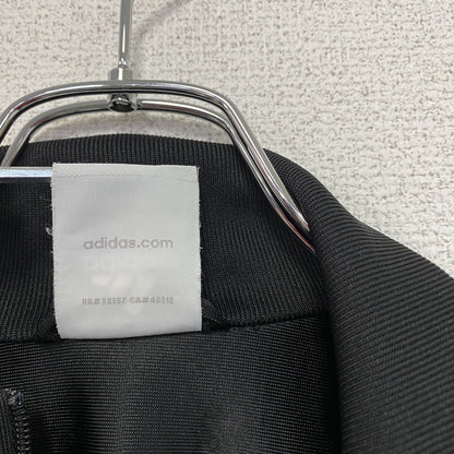 adidas　アディダス　トラックジャケット/ジャージ　パフォーマンスロゴ　黒　ブラック　Mサイズ