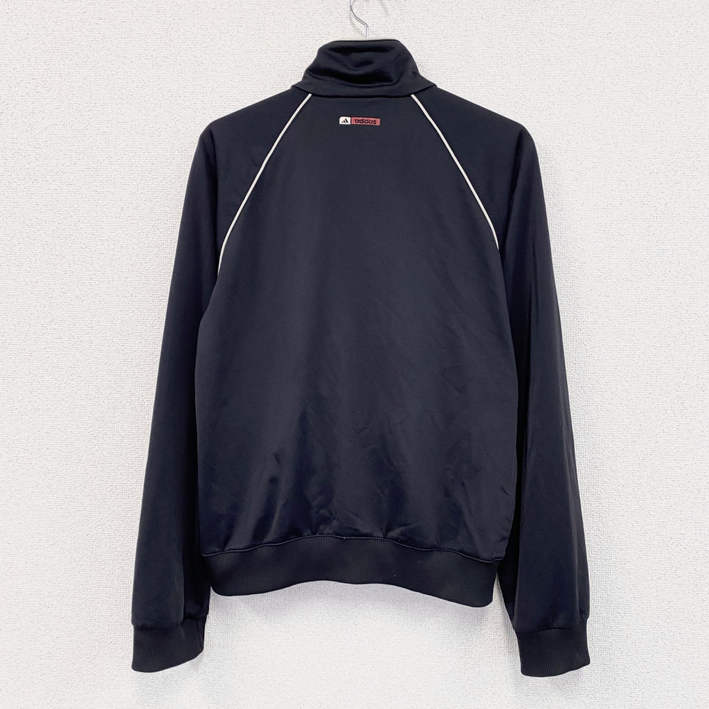 adidas　アディダス　トラックジャケット/ジャージ　黒　ブラック　XOサイズ