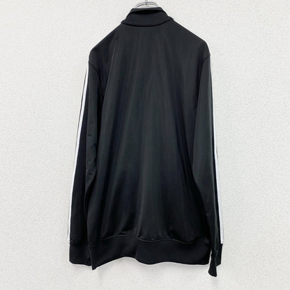adidas　アディダス　トラックジャケット/ジャージ　パフォーマンスロゴ　黒　ブラック　Mサイズ
