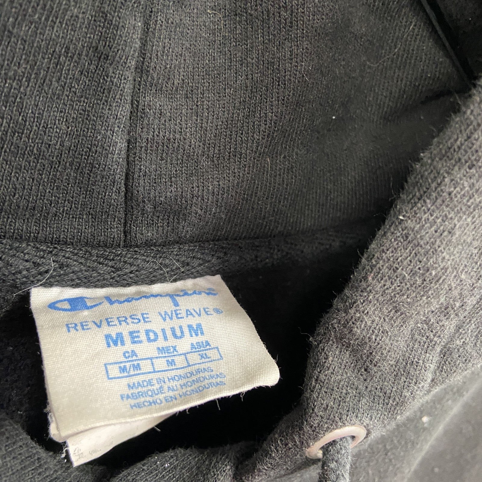 Champion　チャンピオン　リバースウィーブ　スウェットパーカー/フーディー　黒　ブラック　Mサイズ