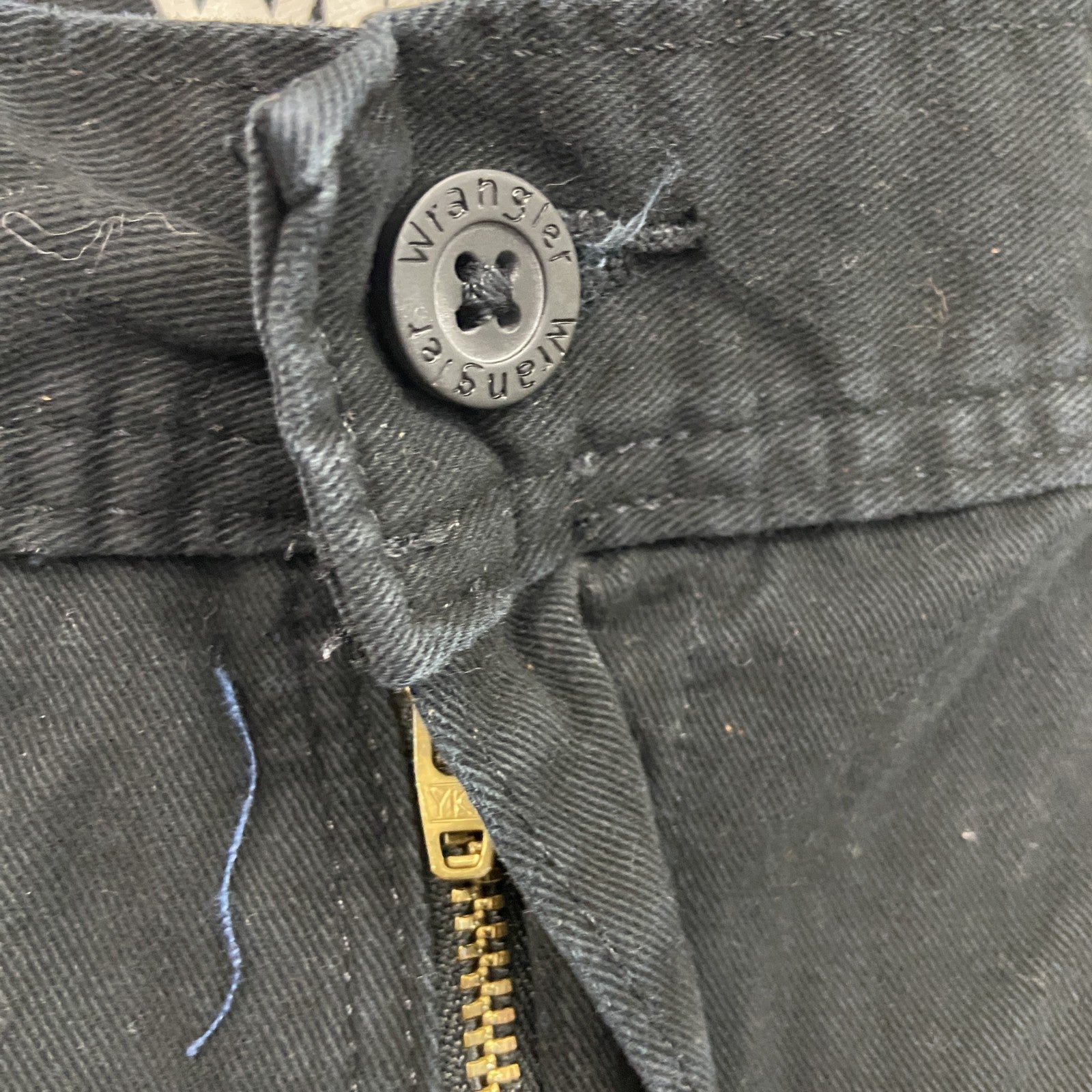 Wrangler　ラングラー　カーゴパンツ　ワークパンツ　ジップフライ　黒　ブラック　W34サイズ