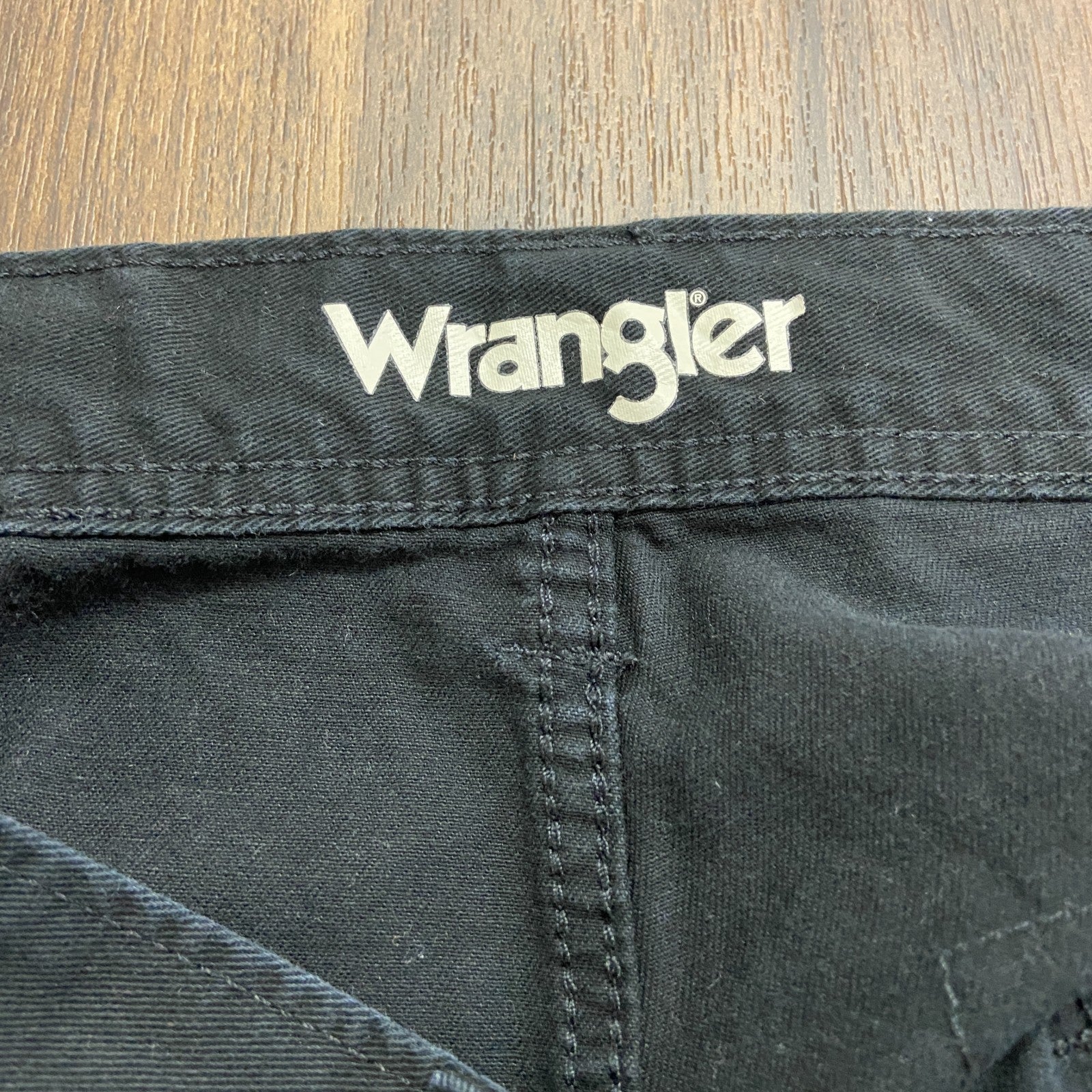Wrangler　ラングラー　カーゴパンツ　ワークパンツ　ジップフライ　黒　ブラック　W34サイズ