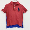 Polo by Ralph Lauan　ラルフローレン　半袖ポロシャツ　刺繡ロゴ　赤　レッド　青　ブルー　6サイズ