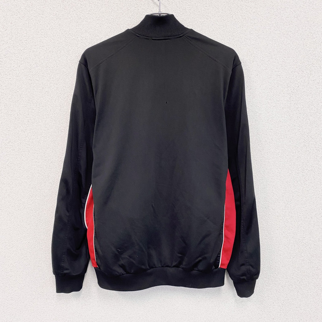 adidas　アディダス　トラックジャケット/ジャージ　黒　ブラック　Lサイズ