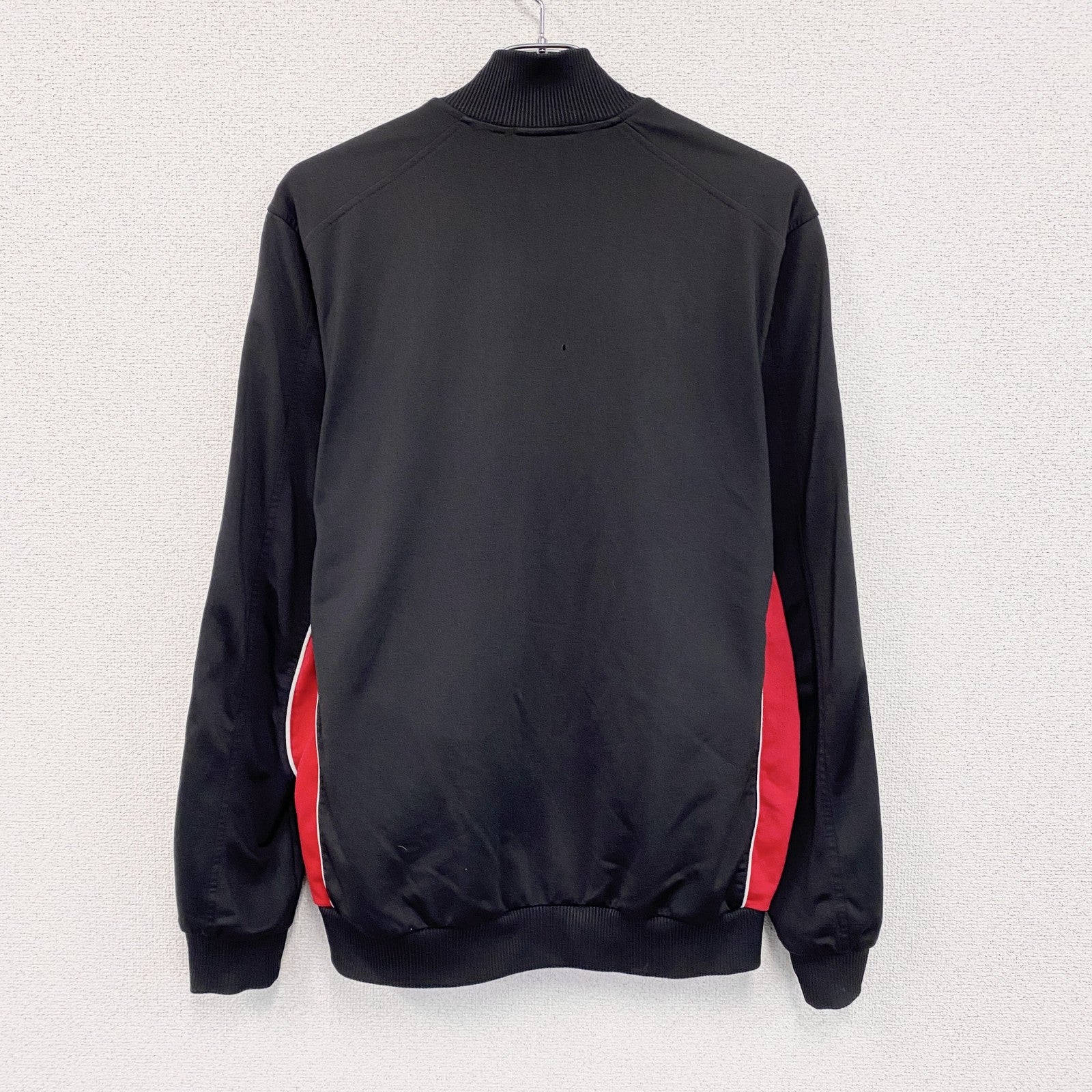 adidas　アディダス　トラックジャケット/ジャージ　黒　ブラック　Lサイズ