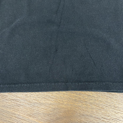古着 used　the BIG BANG THEORY　半袖プリントTシャツ　BAZINGA！　クルーネック　黒　Mサイズ