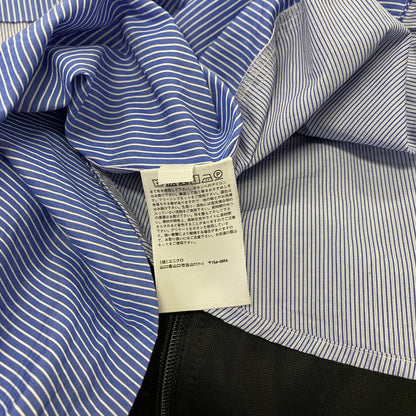 UNIQLO＋J　ユニクロプラスジェイ　スーピマコットンオーバーサイズシャツ　長袖シャツ　青　ブルー　Sサイズ