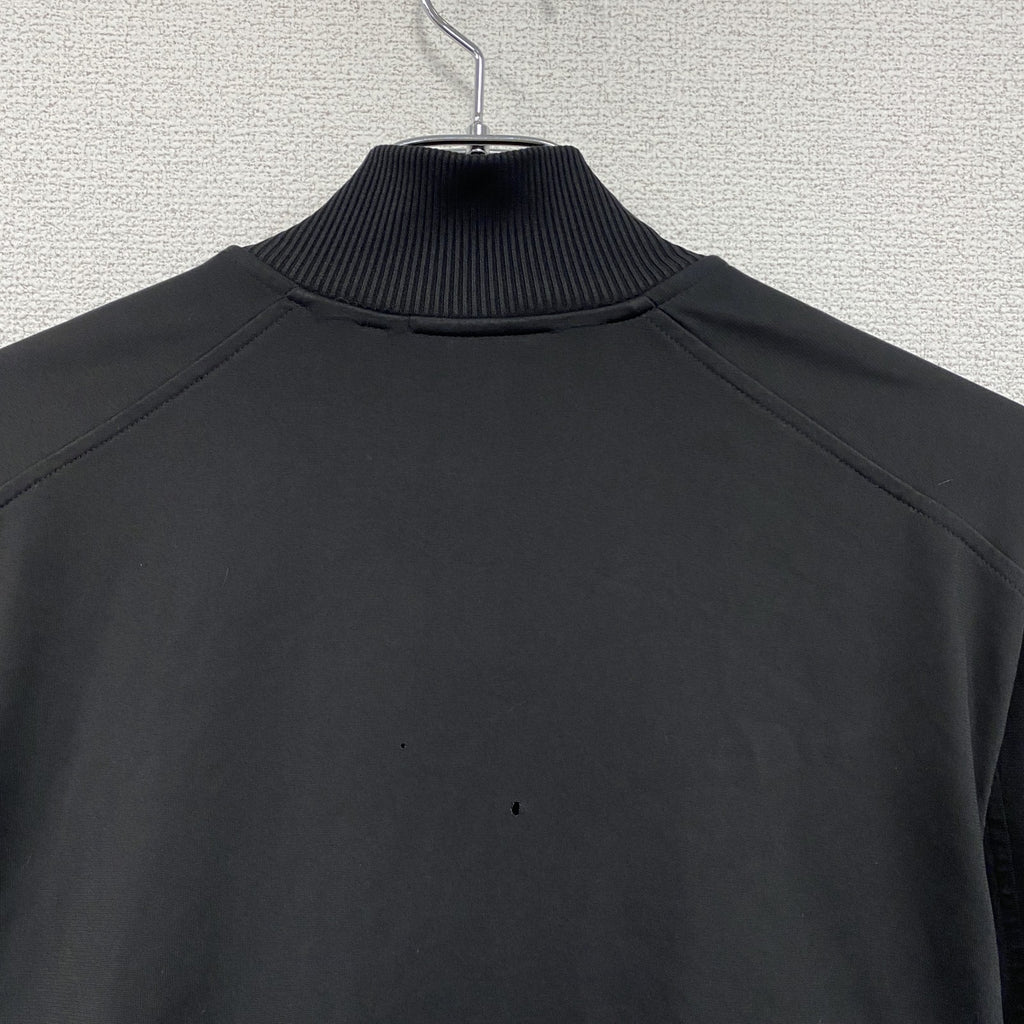 adidas　アディダス　トラックジャケット/ジャージ　黒　ブラック　Lサイズ