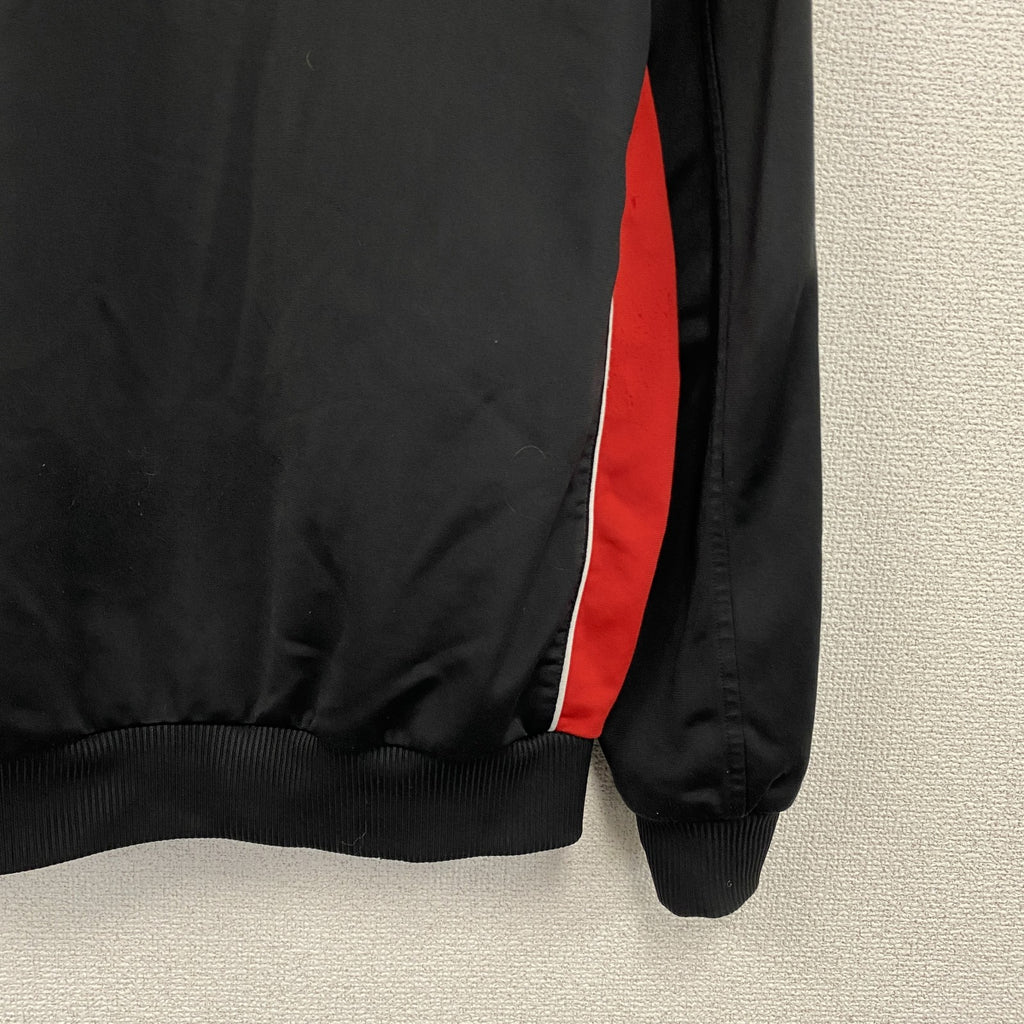 adidas　アディダス　トラックジャケット/ジャージ　黒　ブラック　Lサイズ