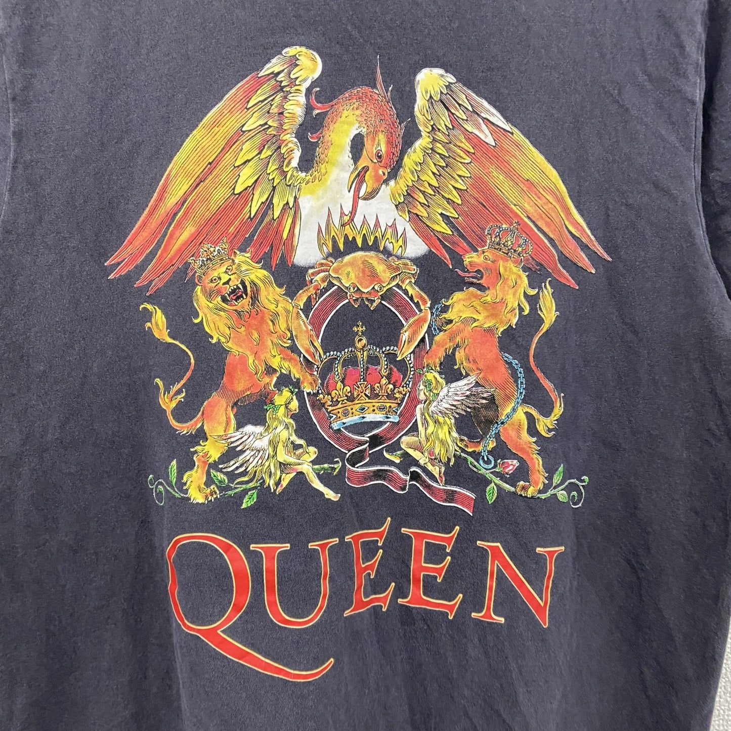 QUEEN　クイーン　半袖プリントTシャツ　黒　ブラック　Sサイズ