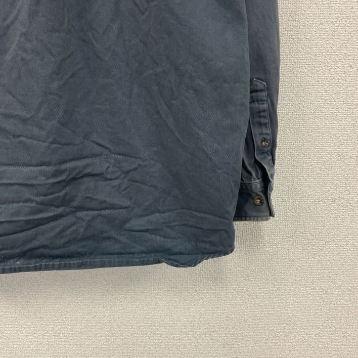 Carhartt　カーハート　長袖ワークシャツ　ボタンダウンシャツ　グレー　Lサイズ