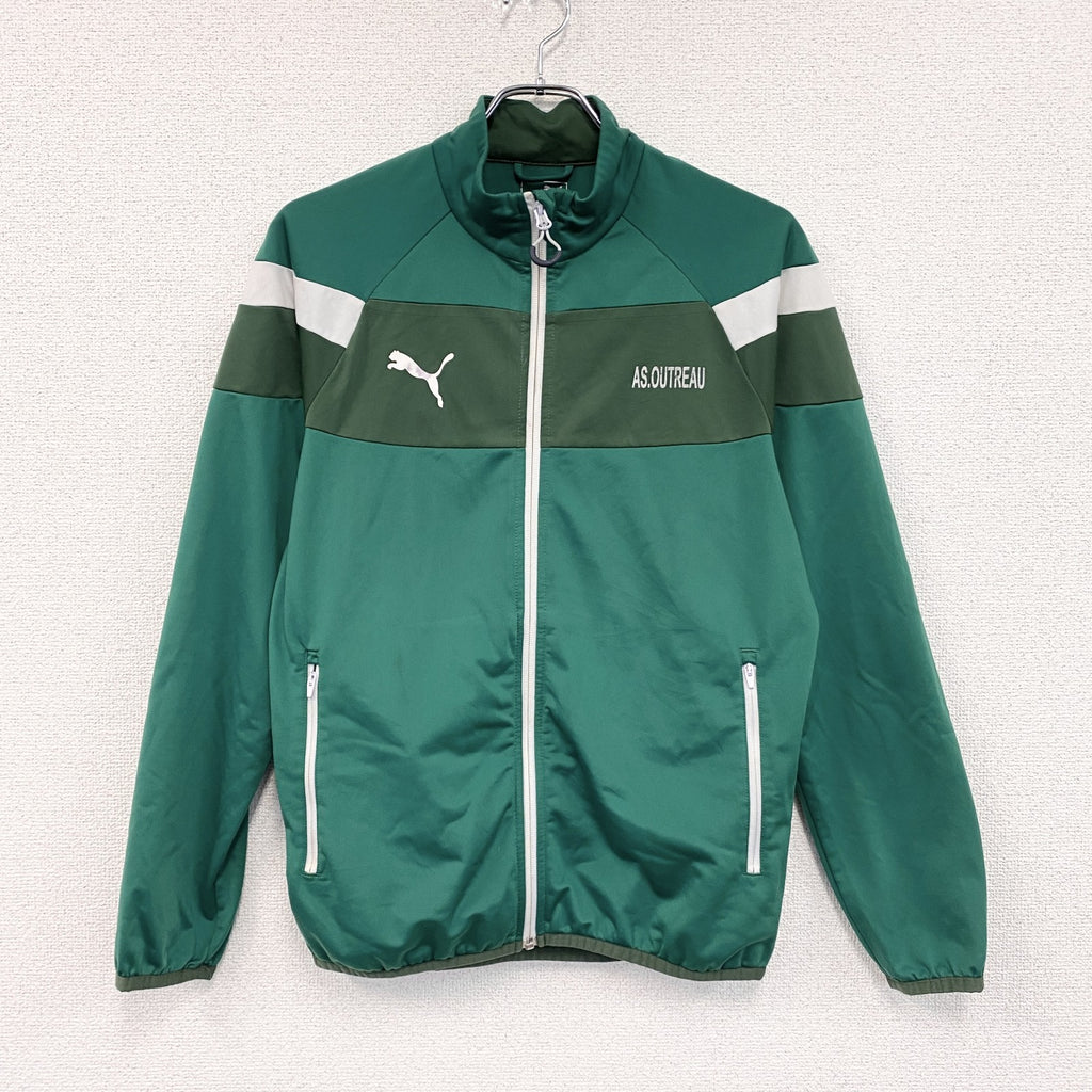 PUMA　プーマ　トラックジャケット/ジャージ　緑　グリーン　Sサイズ