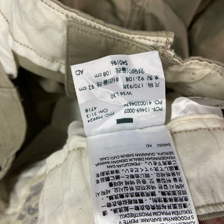 Levi's　リーバイス　カーゴパンツ　ジップフライ　ベージュ　W36サイズ