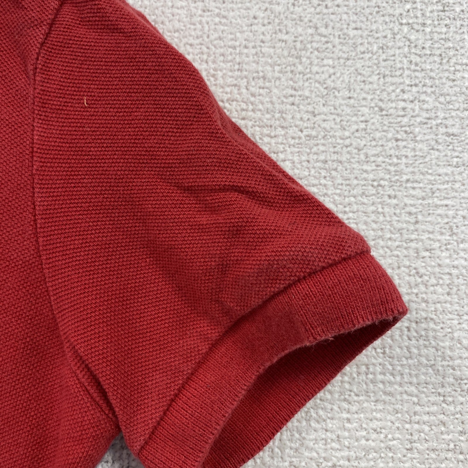 Polo by Ralph Lauan　ラルフローレン　半袖ポロシャツ　刺繡ロゴ　赤　レッド　青　ブルー　6サイズ