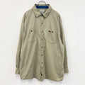 Carhartt　カーハート　長袖ワークシャツ　ベージュ　2XLサイズ