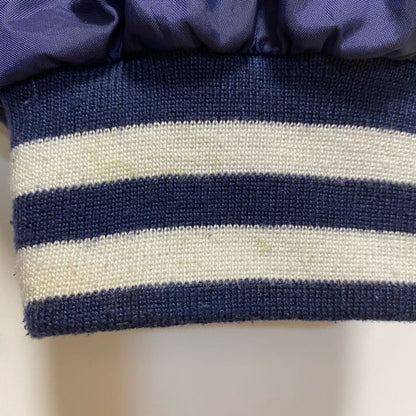 古着 used　AUGUSTA　長袖ワンポイント刺繍ナイロンプルオーバー　ゴルフ　ネイビー　紺　ビッグシルエット　XLサイズ
