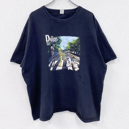 FRUIT OF THE LOOM　フルーツオブザルーム　半袖プリントTシャツ　パロディT　ブラック　3XLサイズ