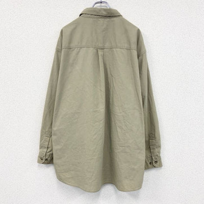 Carhartt　カーハート　長袖ワークシャツ　ベージュ　2XLサイズ