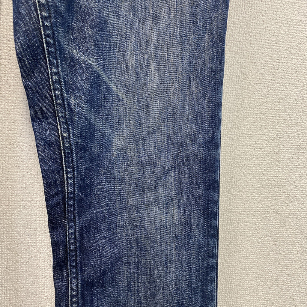 Levi's　リーバイス　511　デニムパンツ/ダメージジーンズ　ジップフライ　インディゴ　W34サイズ