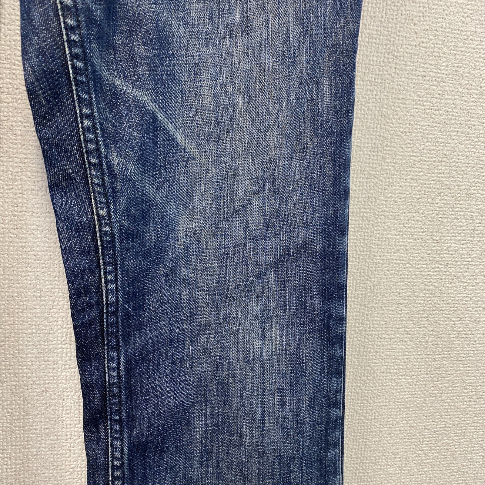 Levi's　リーバイス　511　デニムパンツ/ダメージジーンズ　ジップフライ　インディゴ　W34サイズ