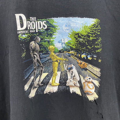 FRUIT OF THE LOOM　フルーツオブザルーム　半袖プリントTシャツ　パロディT　ブラック　3XLサイズ