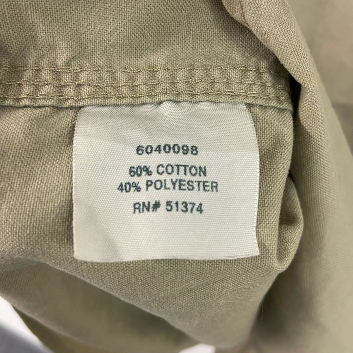 Carhartt　カーハート　長袖ワークシャツ　ベージュ　2XLサイズ
