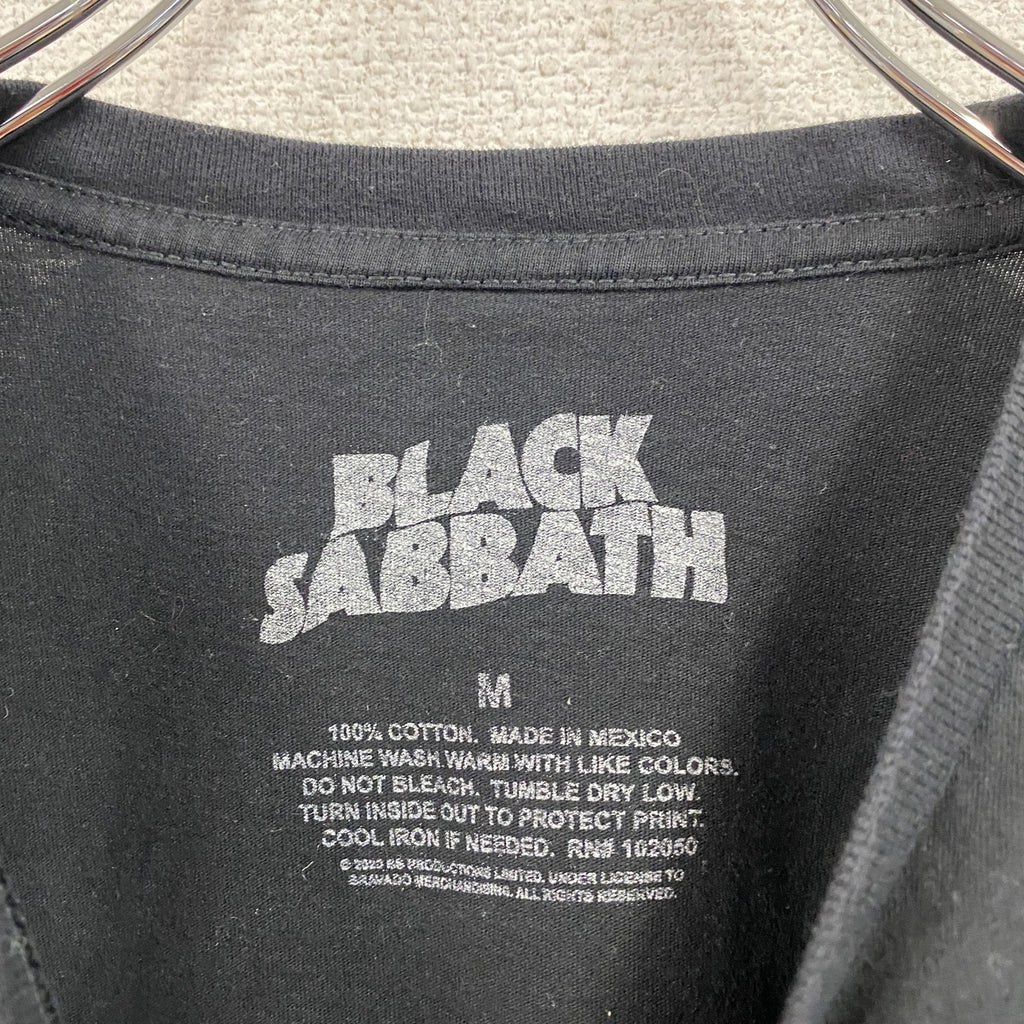 BLACK SABBATH　ブラックサバス　半袖プリントバンドTシャツ　黒　ブラック　Mサイズ
