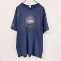 GILDAN　ギルダン　ディスカバリーチャンネル　半袖プリントTシャツ　紺　ネイビー　Lサイズ