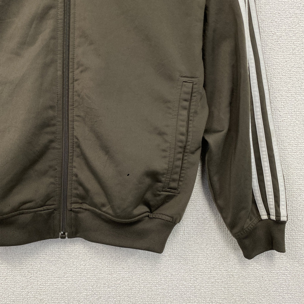 adidas　アディダス　トラックジャケット/ジャージ　茶　ブラウン　Sサイズ