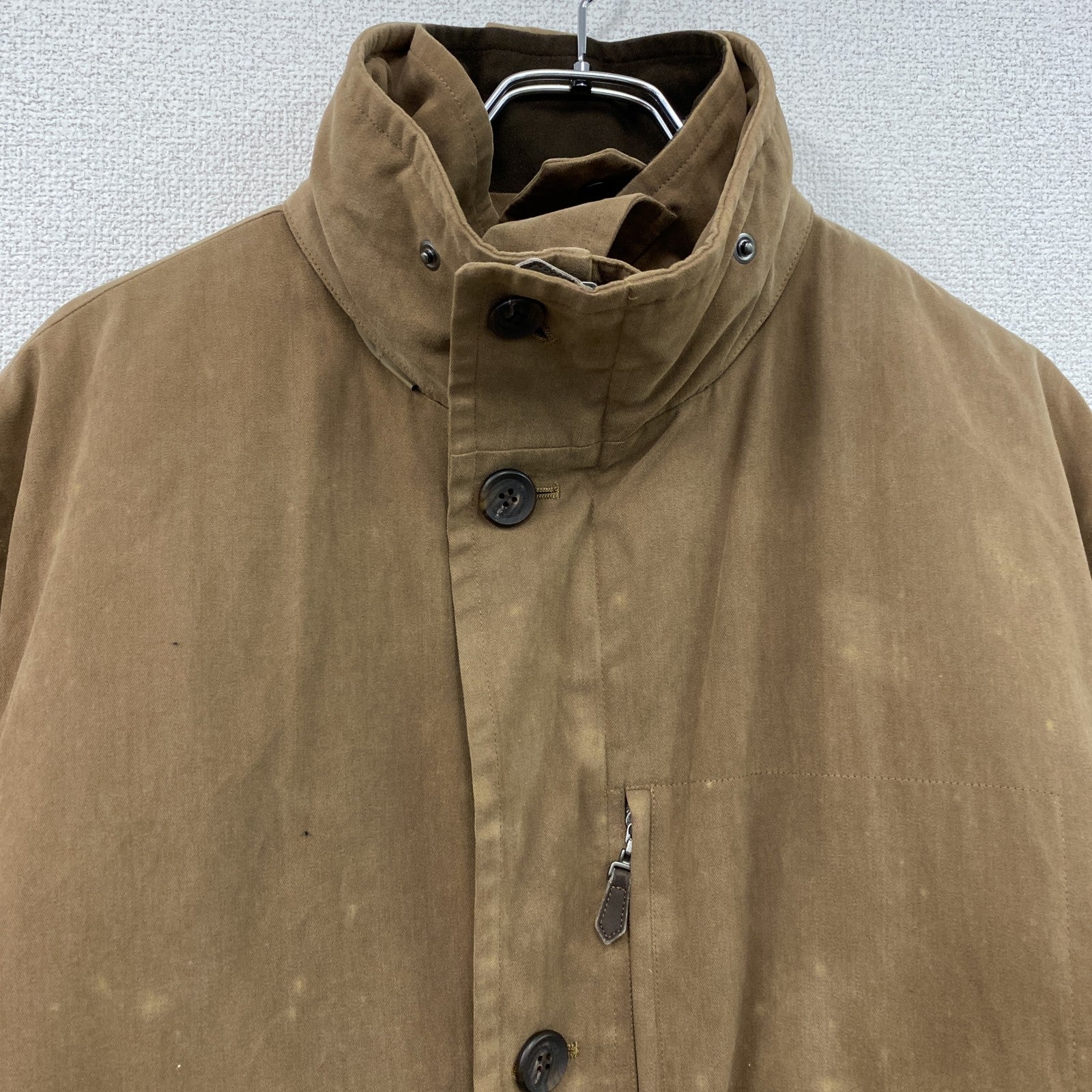 McGREGOR　マクレガー　ロングコート　中綿入り　茶色　ブラウン　Lサイズ