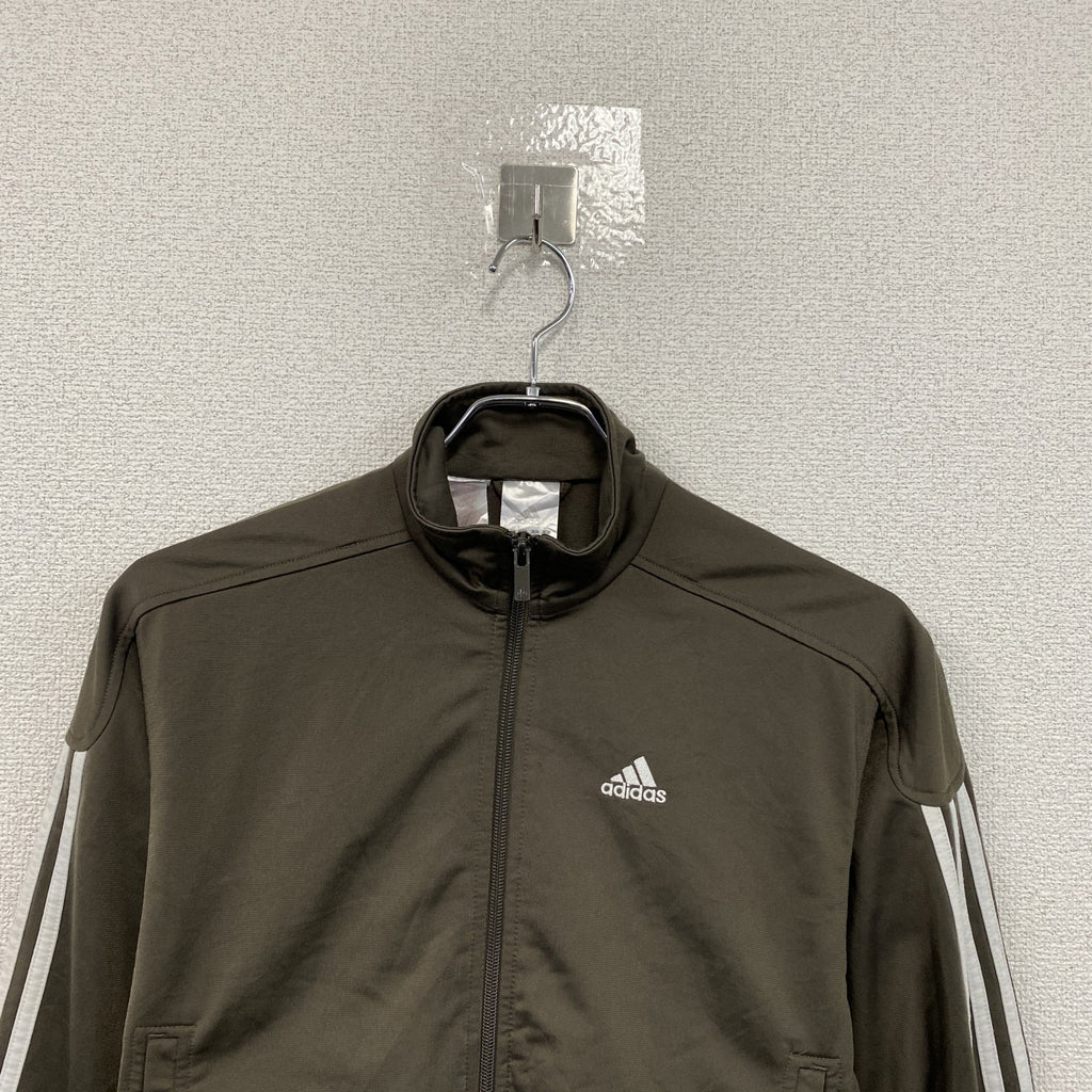 adidas　アディダス　トラックジャケット/ジャージ　茶　ブラウン　Sサイズ