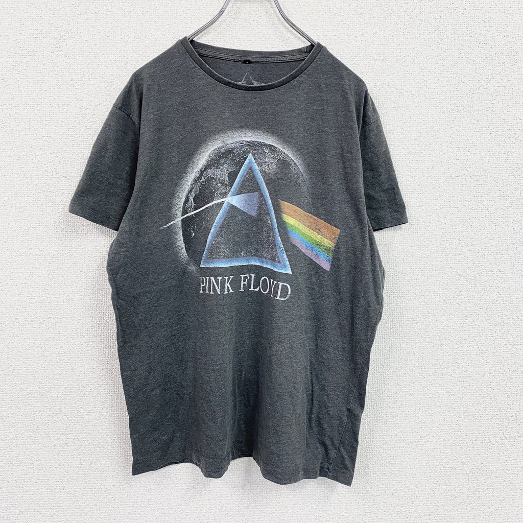 Pink Floyd　ピンクフロイド　半袖プリントTシャツ　バンドT　ダークグレー　Lサイズ　