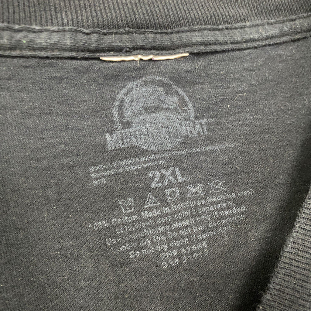 MORTAL KOMBAI　長袖Tシャツ/ロンT　黒　ブラック　2XLサイズ