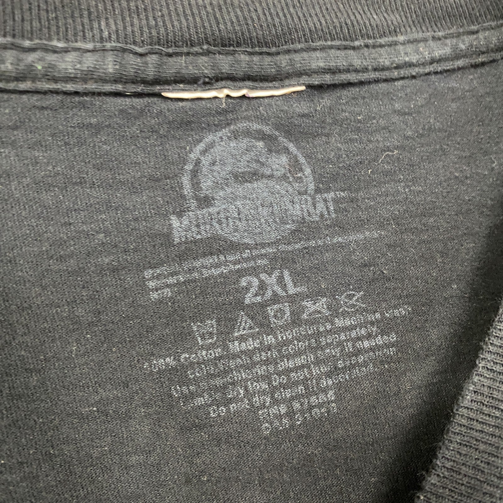 MORTAL KOMBAI　長袖Tシャツ/ロンT　黒　ブラック　2XLサイズ