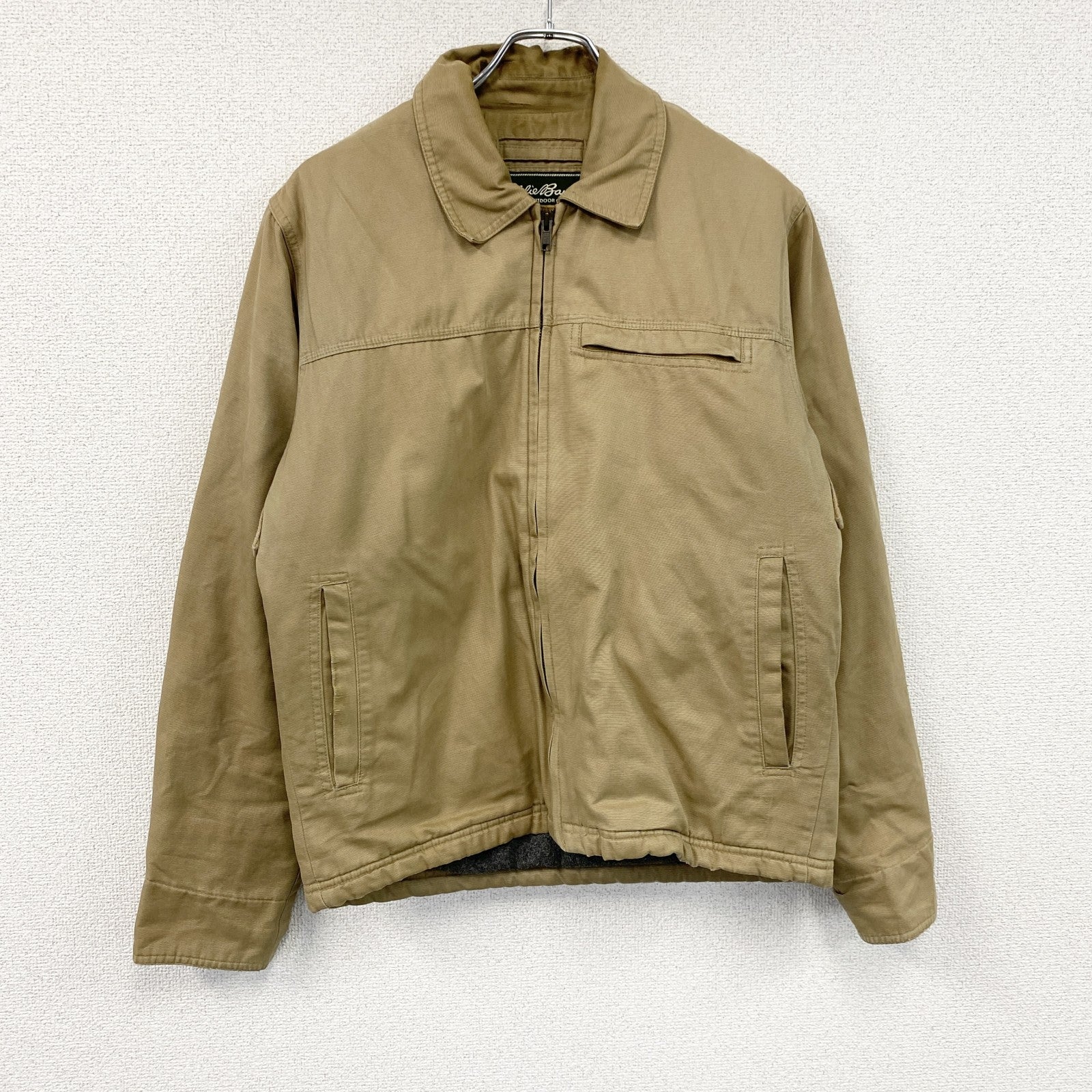 Eddie Bauer　エディー・バウアー　ダックジャケット　茶色　ブラウン　XSサイズ