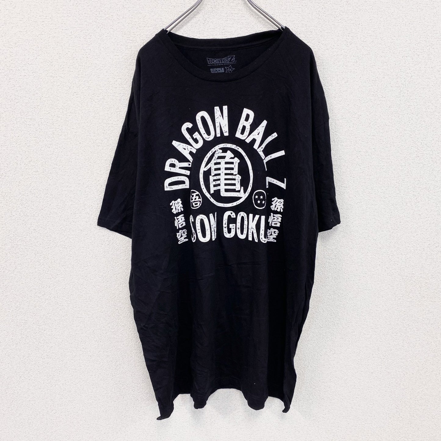 ドラゴンボールZ　半袖プリントTシャツ　黒　ブラック　2XLサイズ