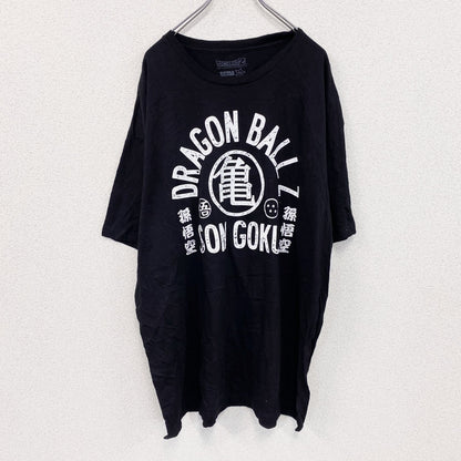 ドラゴンボールZ　半袖プリントTシャツ　黒　ブラック　2XLサイズ
