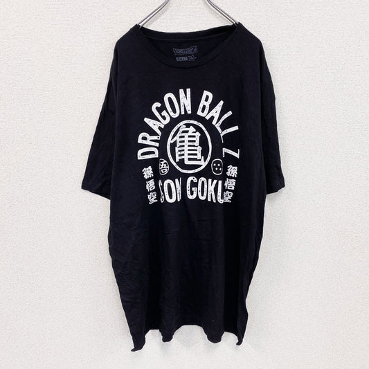 ドラゴンボールZ　半袖プリントTシャツ　黒　ブラック　2XLサイズ
