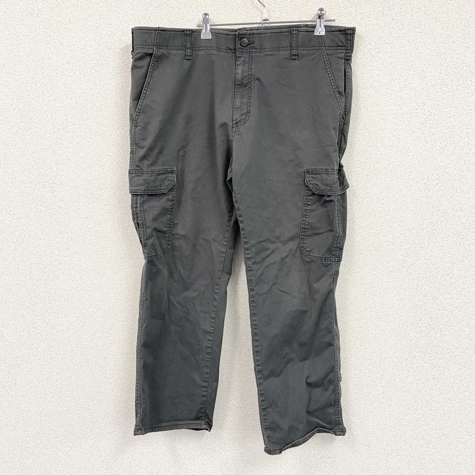 Lee　リー　カーゴパンツ　ジップフライ　黒　ブラック　W38サイズ