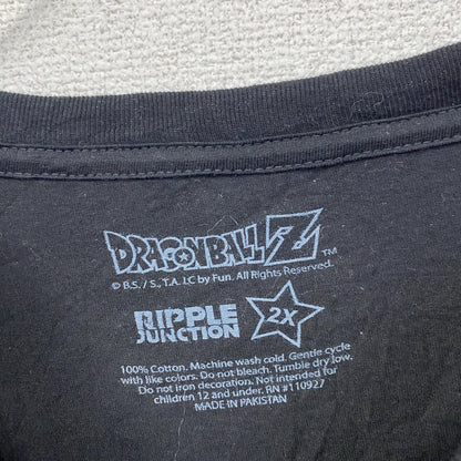 ドラゴンボールZ　半袖プリントTシャツ　黒　ブラック　2XLサイズ