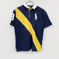 Polo by Ralph Lauan　ラルフローレン　半袖ポロシャツ　刺繡ロゴ　紺　ネイビー　Lサイズ