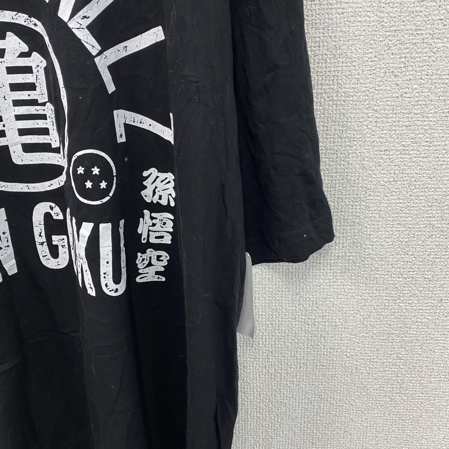 ドラゴンボールZ　半袖プリントTシャツ　黒　ブラック　2XLサイズ