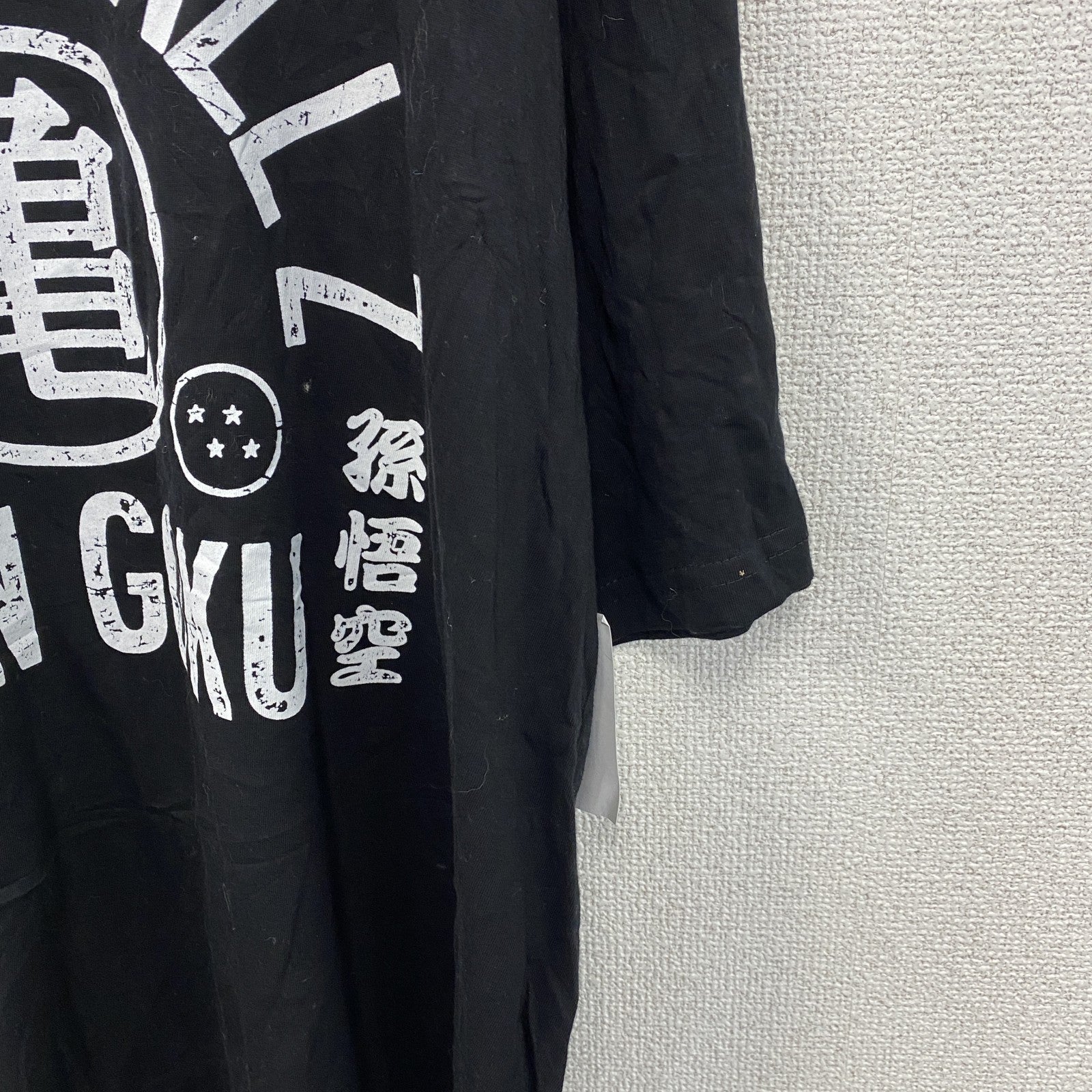 ドラゴンボールZ　半袖プリントTシャツ　黒　ブラック　2XLサイズ