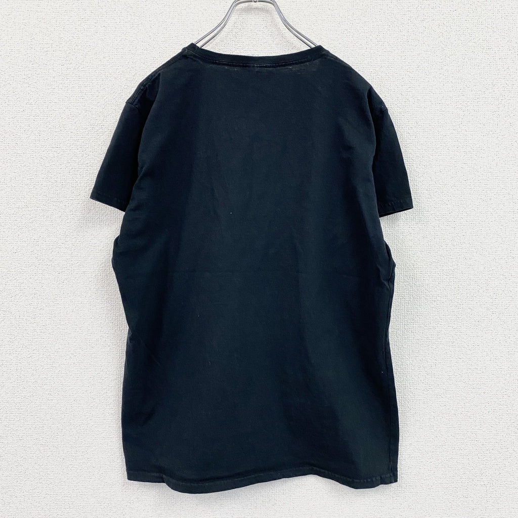 GILDAN　ギルダン　TRON　トロン　半袖プリントTシャツ　ムービーT　フリンズアーケード　黒　ブラック　XLサイズ