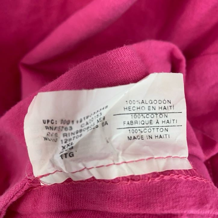 champion　チャンピオン　半袖Tシャツ　ピンク　2XLサイズ