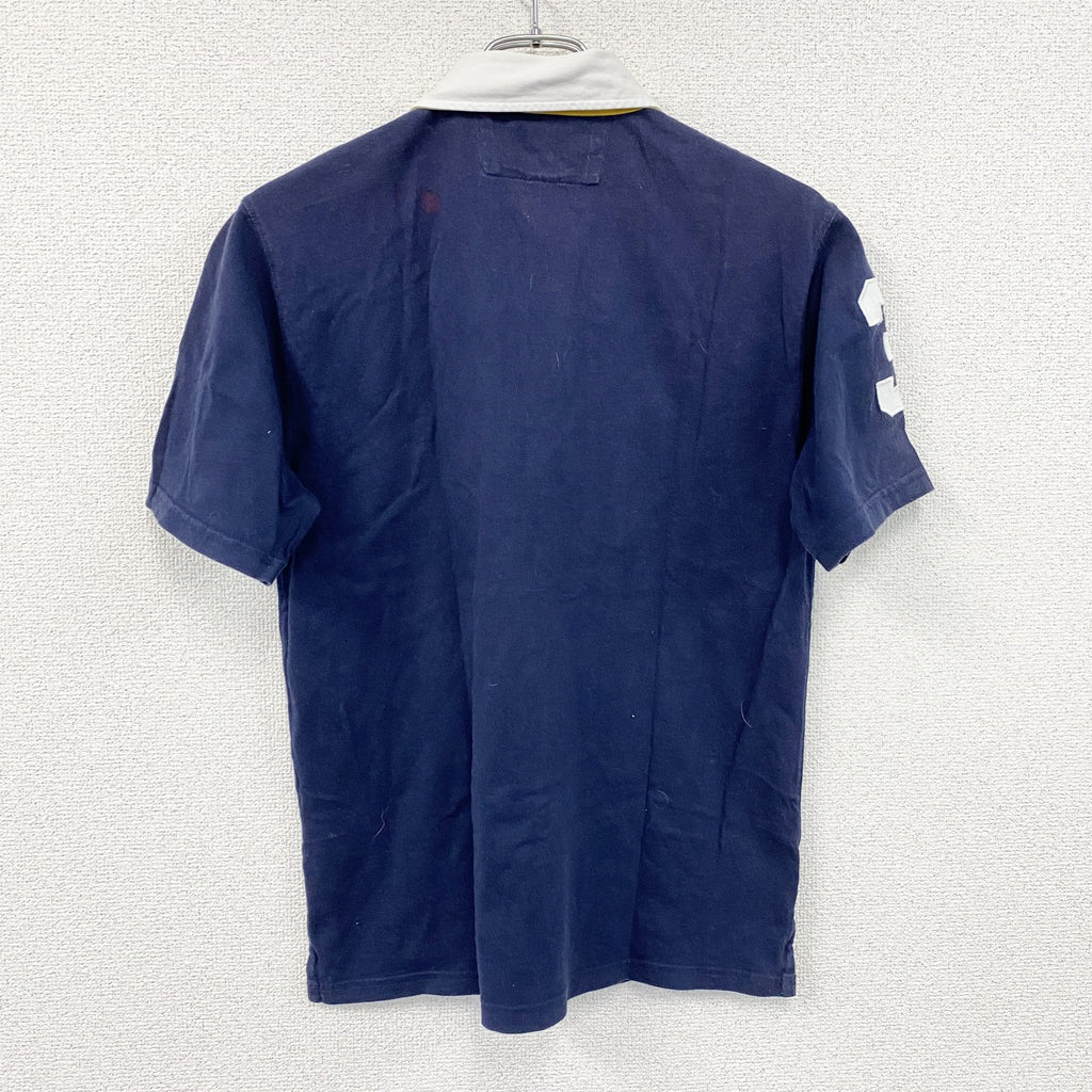Polo by Ralph Lauan　ラルフローレン　半袖ポロシャツ　刺繡ロゴ　紺　ネイビー　Lサイズ
