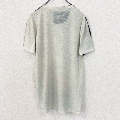古着 used　Hi‐Chie　イタリア製　半袖プリントTシャツ　車　75　フィアット500　白　レトロデザイン　XLサイズ